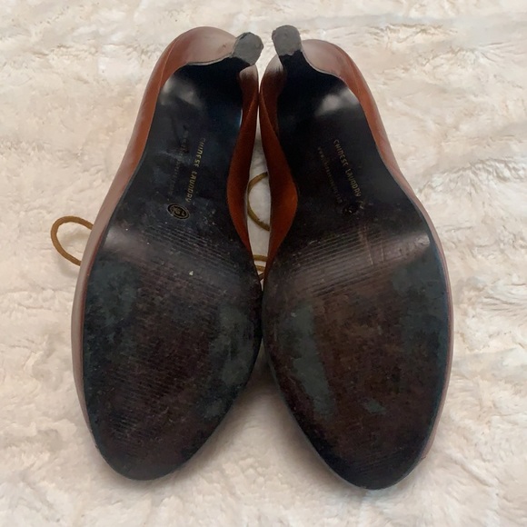 Chinese Laundry brown high heels 7.5 - Picture 5 of 5
